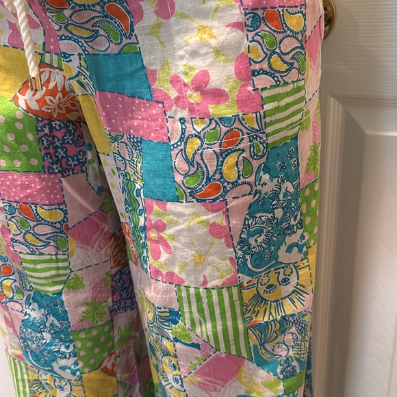 Lilly Pulitzer- Resort Pant Printed size 14 NWT - Picture 4 of 8